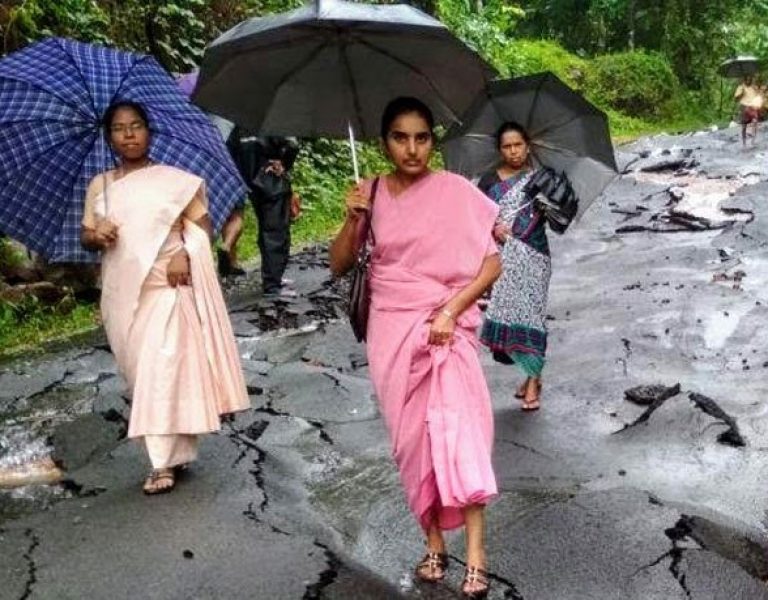 Locals urged to help India flood survivors